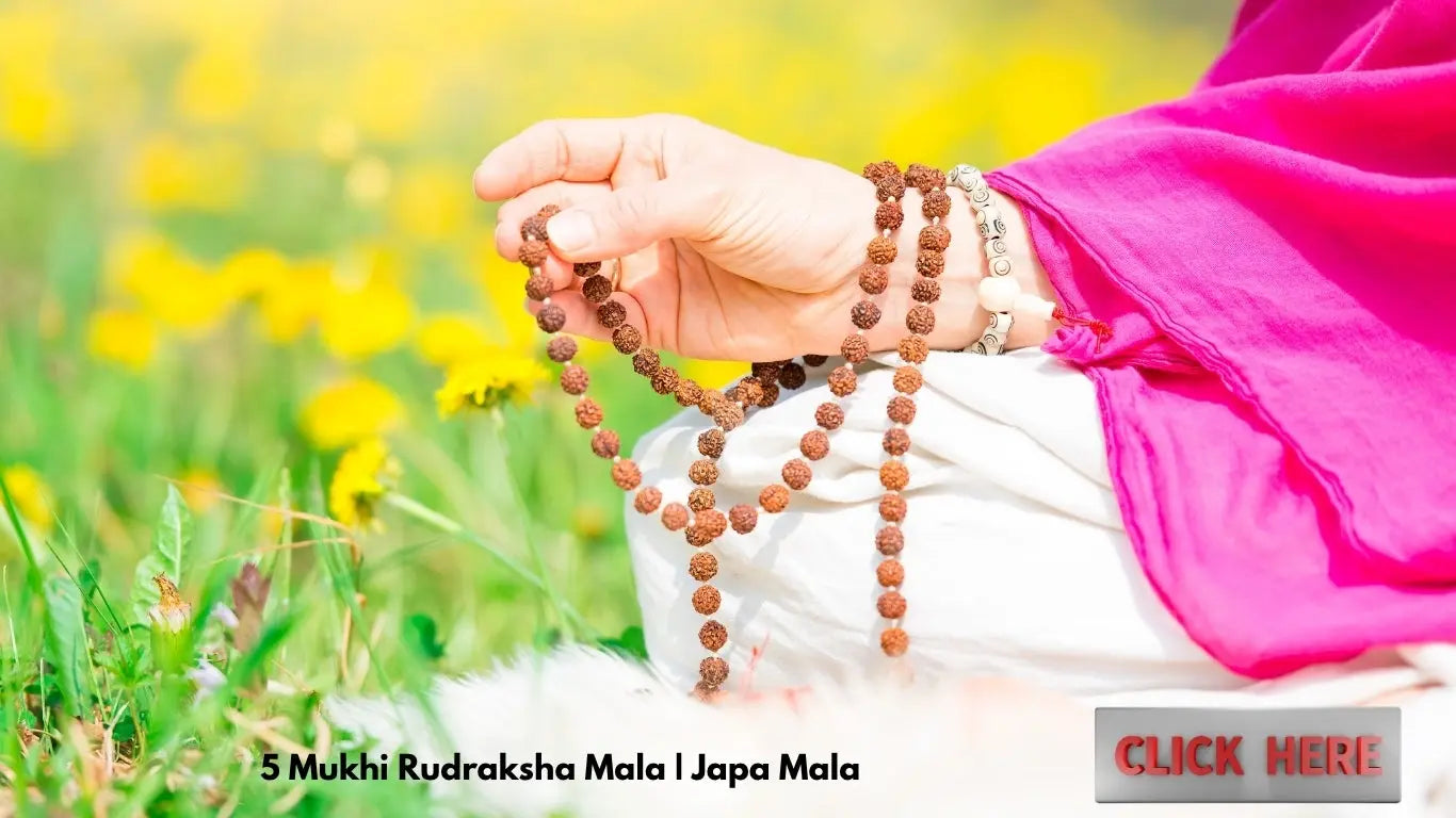 Five Mukhi 5 Face Japa Malas – Perfect for Kumbh Mela - Rudra Kailash