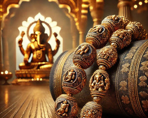 Premium Rudraksha Mala Collection| 5 Mukhi, Indonesian Rudraksha Malas, Kantha Malas, Sphatik Mala, Chinka Pathiri Mala & Ebony Mala - Rudra Kailash