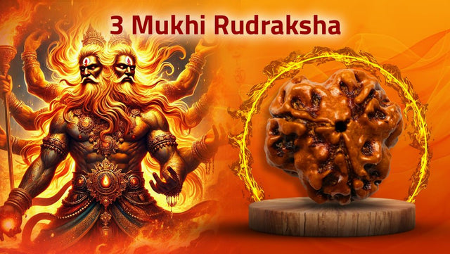 Three Mukhi 3 Face Rudraksha Collection - Rudra Kailash