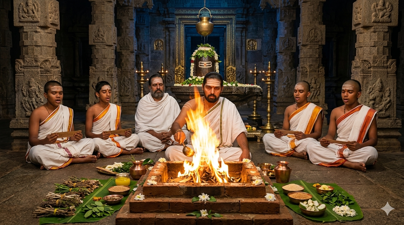 Maha Mrityunjaya Homa — Online Vedic Fire Ritual for Longevity & Healing