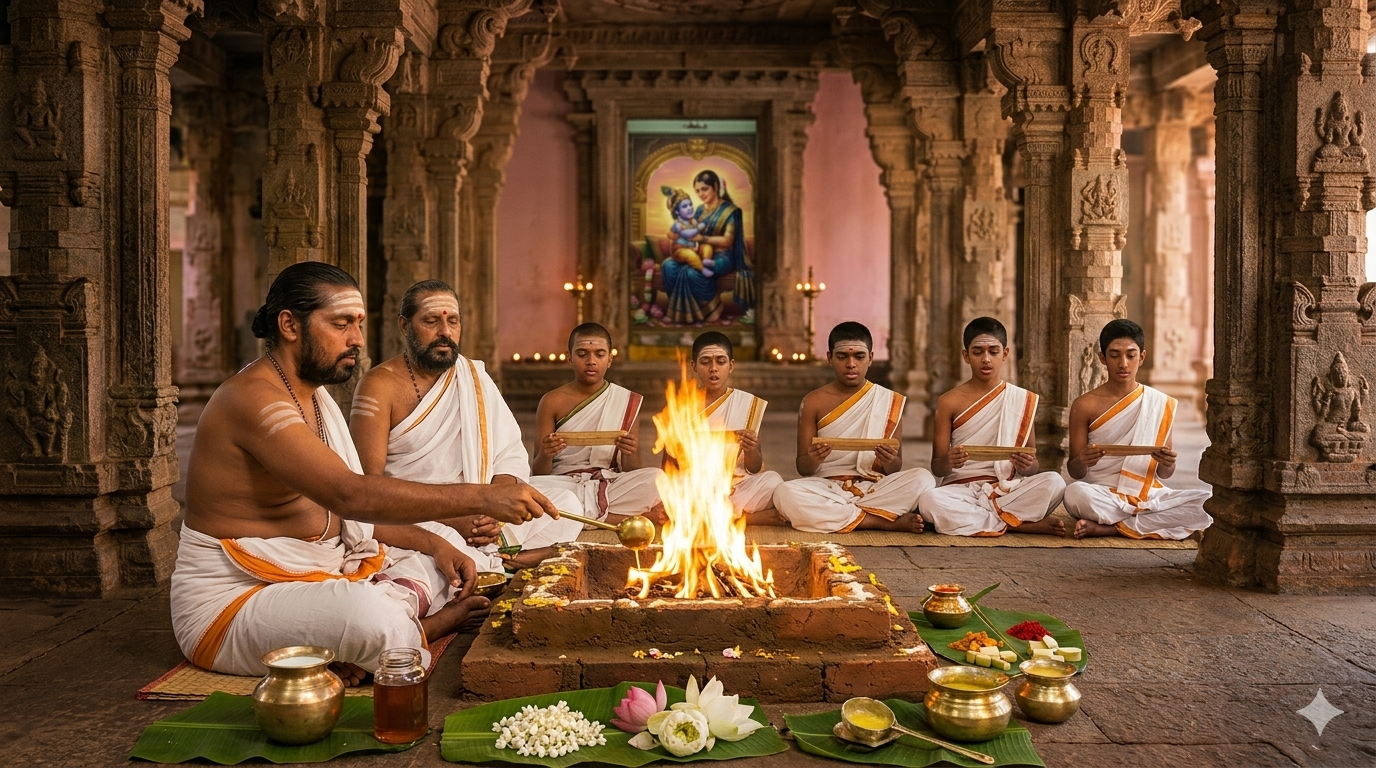 Santana Gopala Homa — Online Vedic Fire Ritual for Fertility & Children