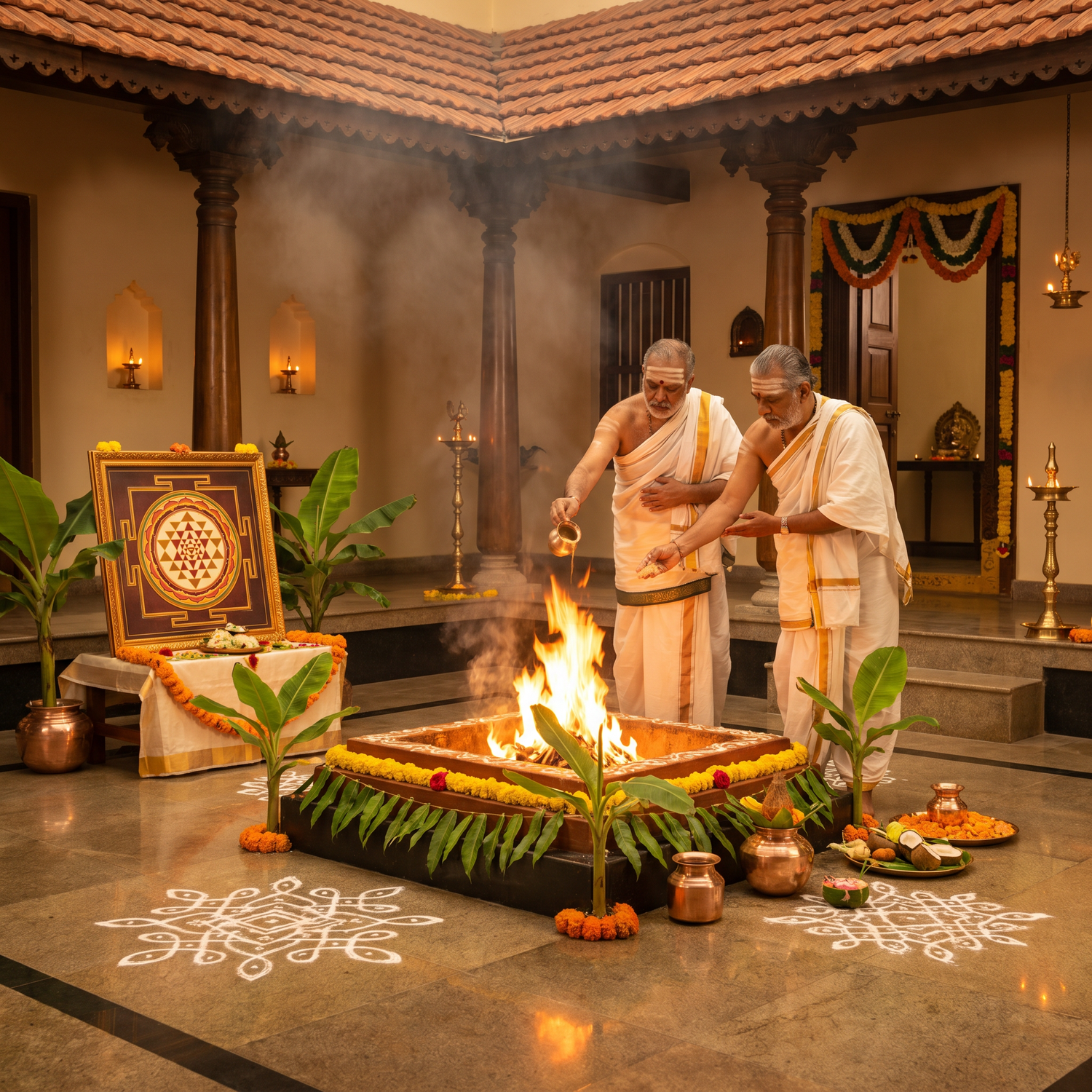 Vastu Homa — Online Vedic Fire Ritual for Home Purification & Griha Pravesh