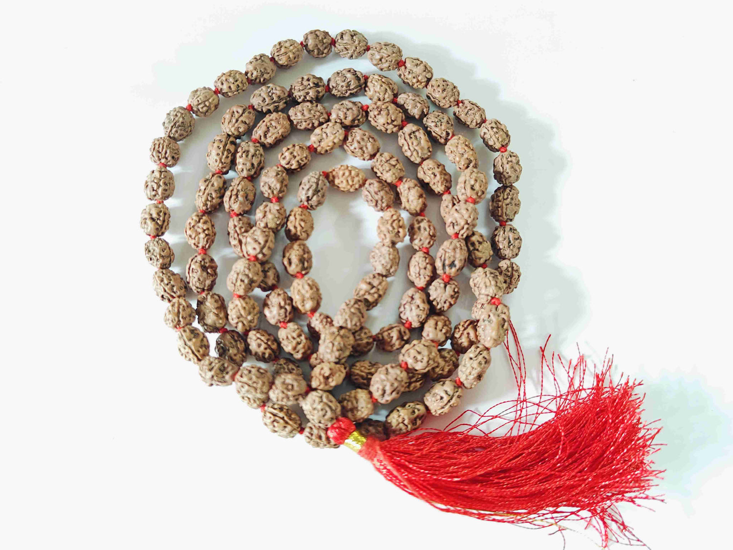 3 Mukhi Rudraksha Mala
