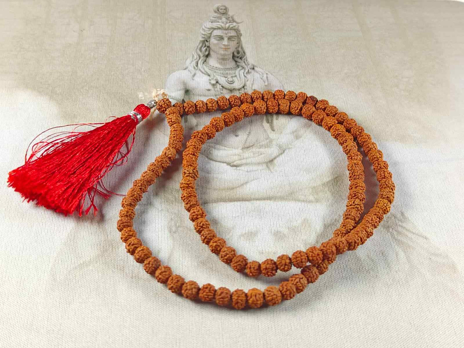 4 Mukhi Rudraksha Mala