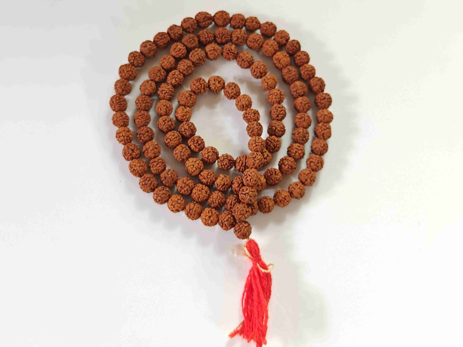 5 Mukhi Rudraksha Mala 6.5mm-7.0mm
