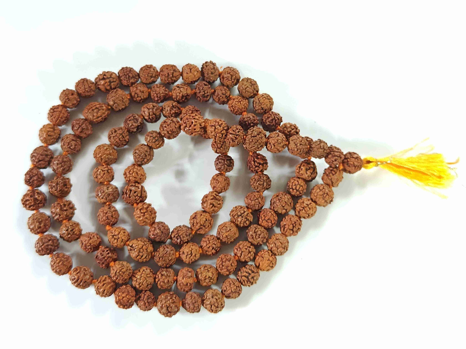5 Mukhi Rudraksha Mala 6.0mm- 7.0mm