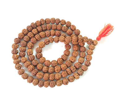 5 Mukhi Rudraksha Mala 8.5mm-9.0mm Rudra Kailash