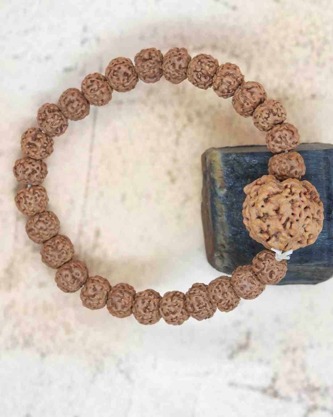 6 Mukhi Nepali Rudraksha Bracelet