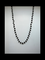 Silver Plated Capped Karungali Mala – 9mm Large Beads