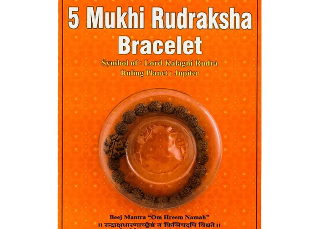 Five Mukhi Bracelet - Rudra Kailash