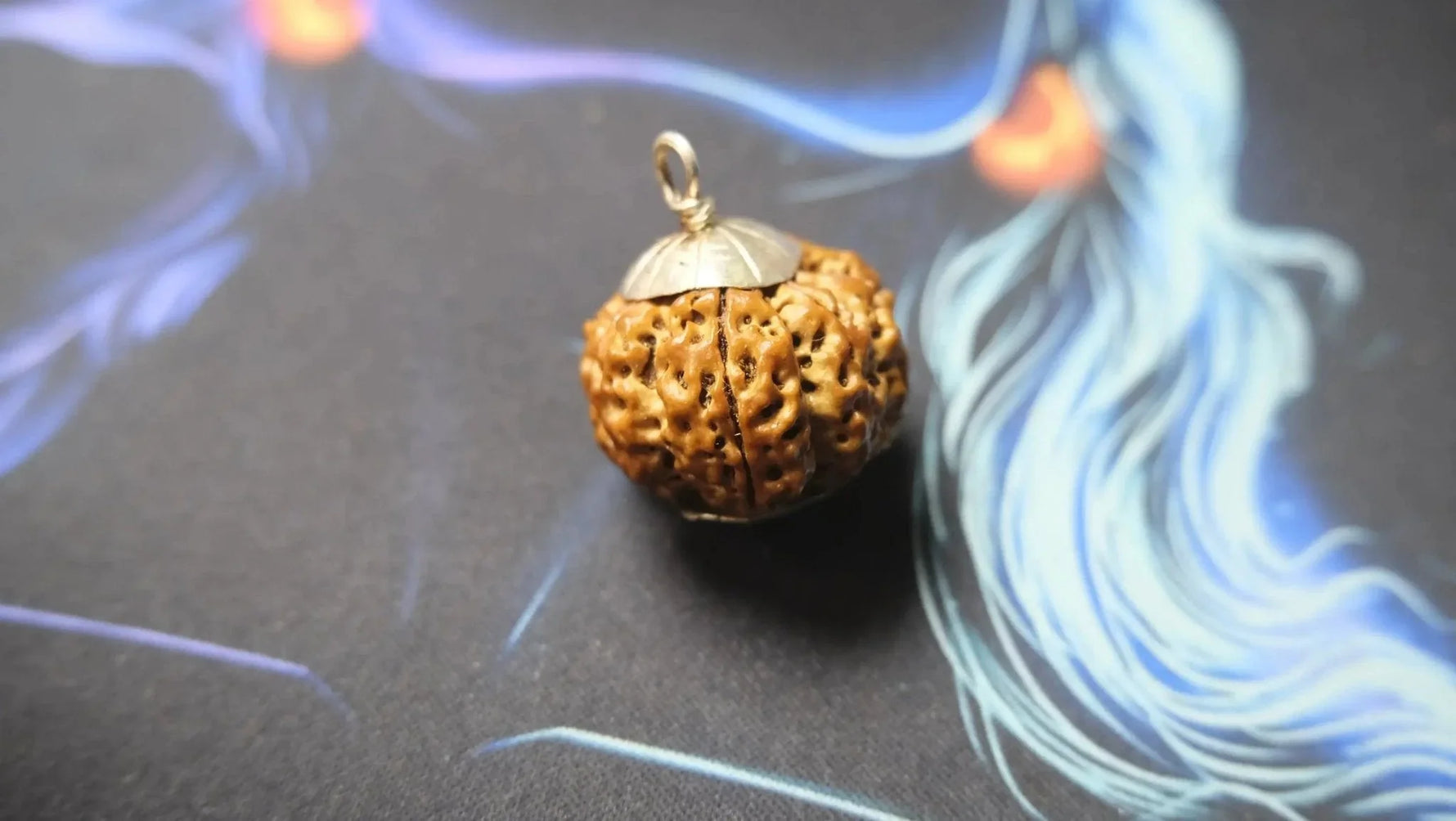 Premium Nine Mukhi Rudraksha - Rudra Kailash