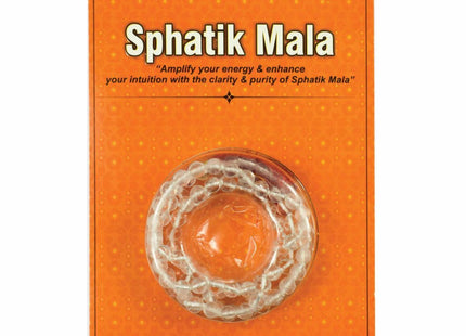Sphatik Mala - Amplify Positive Energy - Rudra Kailash